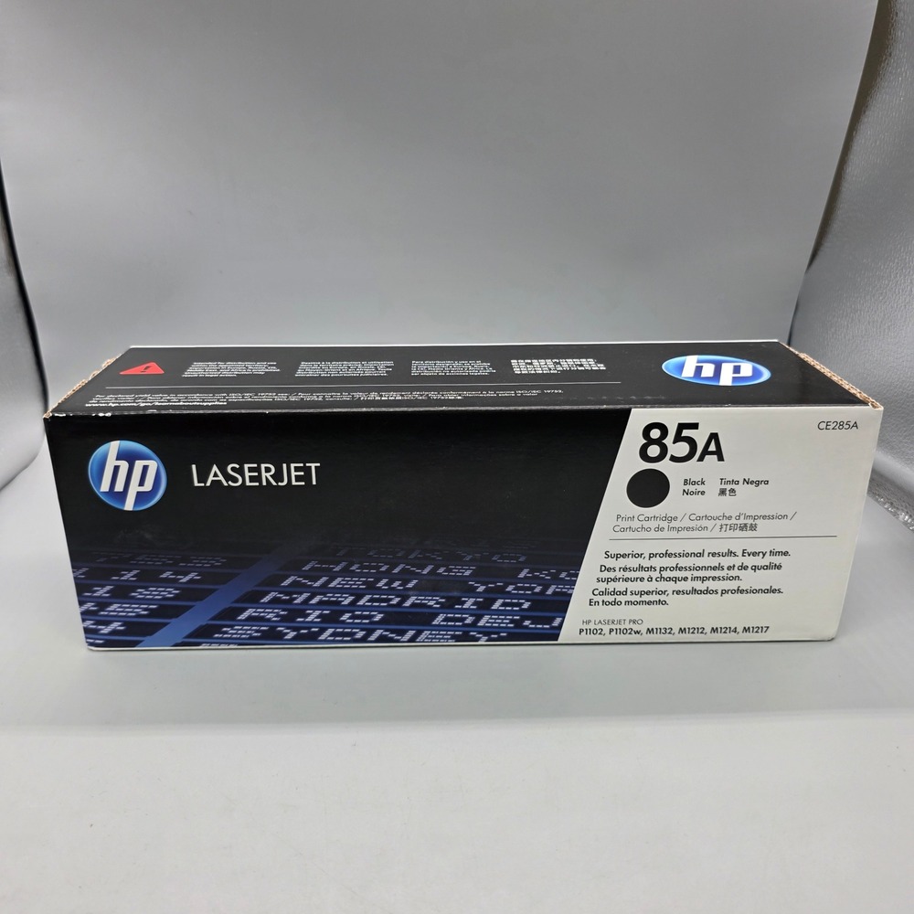 HP 85A LaserJet Toner Cartridge Black Original CE285A Factory Sealed